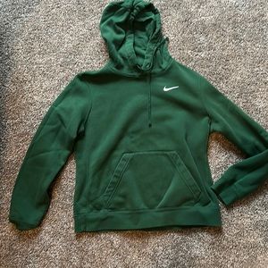 Dark green hoodie